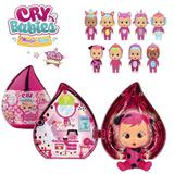 Кукла Cry Babies Magic Tears PINK EDITION Плачущий младенец с домиком и аксессуарами в ассорт.