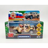 Машина металл свет-звук HUMMER H2 PICКUP КАМУФЛЯЖ 12 см, двери, багажн, кор. Технопарк
