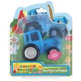 Фигурка СИНИЙ ТРАКТОР 5м, подвижные колеса, на блистере ИГРАЕМ ВМЕСТЕ