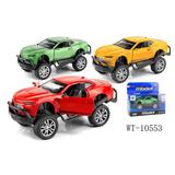 Машинка Junfa Джип 1:32 металлический с открывающимися дверцами инерционный