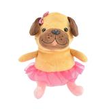 Бульдожка в юбочке 22см