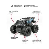 Монстр трак, мет., ин.мех-зм 4х4, преодолевает препятствия, передвигается на задних колесах