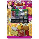 Деньги игровые для касс с лотком и набором фаст фуда блист.28*43*3см ИГРАЕМ ВМЕСТЕ