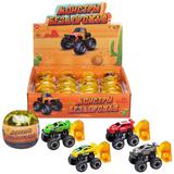 Машинка Abtoys Супер гонщик в яйце с пусковым устройством, дальность до 2м, серия 2, 4,5х4,5х3,5см