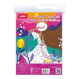 Набор для творчества LORI Роспись по дереву. Картина. Цветочное настроение Летний ветер