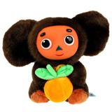 Игрушка мягкая СОЮЗМУЛЬТФИЛЬМ Чебурашка 17см, с апельс, муз. чип, в пак. МУЛЬТИ-ПУЛЬТИ 