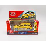 Машина металл FORD FOCUS TURNIER ТАКСИ длина 12 см, двер, багаж, инерц, кор. Технопарк