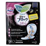 Гигиенические прокладки Merries Laurier Super Absorbent ночные, с крылышками 34 см 7 шт