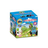 Игра пружинка, СИНИЙ ТРАКТОР кор.8,2*7,1*8,2см ИГРАЕМ ВМЕСТЕ