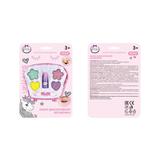 Косметика ДЛЯ ДЕВОЧЕК тени для век с блестками, тени для век, помада МИЛАЯ ЛЕДИ