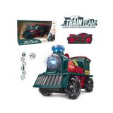 Поезд радиоуправляемый, 4 канала, свет, звук, в комплекте: предмет 1шт., аккумулятор, USB шнур, элементы питания АА*2шт. не входят, коробка