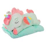 Мягкая Игрушка Maxitoys Плед Единорожка Розовый 60 см