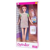 Кукла Defa Lucy с аксессуарами (ребенок, 2 баночки со средствами для купания, полотенце), 3 вида в коллекции