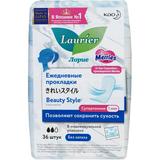 Гигиенические прокладки Merries Laurier Beauty Style на каждый день без запаха 36 шт