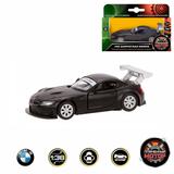 Машина мет. 1:38 BMW Z4 GT3, откр.двери, 11см, черн. матовый
