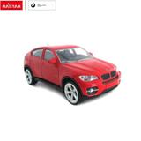 Машина металлическая 1:43 scale BMW X6, цвет красный