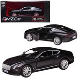 Машинка металлическая Uni-Fortune RMZ City 1:32 The Bentley Continental GT 2018 (цвет черный матовый)