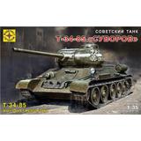 Модель Советский танк Т-34-85 Суворов  1:35