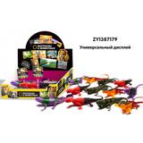 Игрушки пластизоль ящерицы в асс. 8 шт. в дисп. ИГРАЕМ ВМЕСТЕ