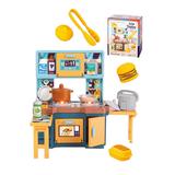 Игр. наб. "Кухня", свет, звук,в компл. предм. 15 шт., эл. пит. ААх2шт. не вх. в компл., кор.