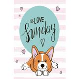 Блокнот Malamalama позитивного настроения. LOVE SUNDAY