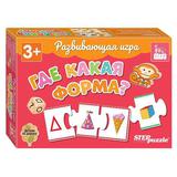 Развивающая игра Где какая форма?
