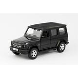 Машина металлическая RMZ City 1:32 Mercedes Benz G63 AMG,инерционный механизм, двери открываются, черный цвет