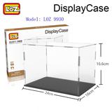 LOZ витрина бокс для моделей игрушки diamond аниме фигурки здания Конструкторы большой прозрачный