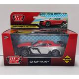 Машина металл СПОРТКАР, 10,5 см, инерция, кор Технопарк