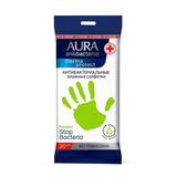 Влажные салфетки AURA антибактериальные Derma Protect РОМАШКА pocket-pack 20шт