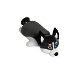 Мягкая игрушка СмолТойс Хаски Сплюша лежачая с открытытми глазами 50 см