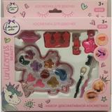 Косметика ДЛЯ ДЕВОЧЕК тени с блестками, помада, блеск, лак МИЛАЯ ЛЕДИ