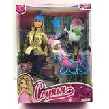 Кукла 29 см София, Машенька, руки и ноги сгиб, акс, кор КАРАПУЗ