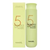 MASIL 5 PROBIOTICS APPLE VINEGAR SHAMPOO Шампунь против перхоти с яблочным уксусом и пробиотиками 300мл