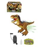 Динозавр на р/у управлении, свет, звук, пар, встр. аккум. 3.7 V, эл.пит. ААх2, АААх2 не вх. в компл., USB кабель, в ассорт., коробка