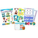 Развивающая игра по методике Монтессори. Зверята на празднике