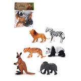 Набор дикие животные, 6 предм., пакет
