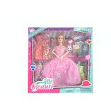 Игр. наб. Гардероб, в компл. кукла 29 см., 13 предметов