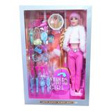 Игр. наб. Модница, в компл. кукла 29 см., 19 предметов