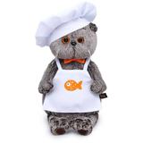 Мягкая игрушка BUDI BASA Кот Басик - шеф-повар 30 см