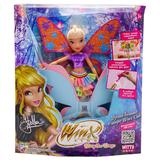 Кукла Winx Club Bling the Wings Стелла с крыльями и глиттером, 24 см