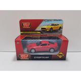 Машина металл СПОРТКАР, 11 см, инерция, кор. Технопарк