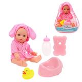 Пупс "Пошли купаться", 30 см, рюкзак