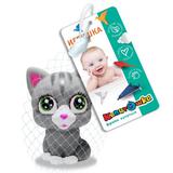 Игрушка для ванны кошечка 10 см, в сетке, ИГРАЕМ ВМЕСТЕ