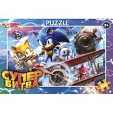 Супербитва. Пазлы классические в коробке. 160 деталей. 285х190х33 мм. Умные игры