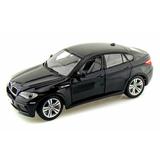 Машина металлическая 1:24 BMW X6M, цвет черный, двери и капот открываются