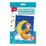 Алмазная мозаика 15х20 см Лисёнок (частичное заполнение)