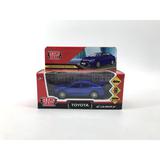 Машина металл TOYOTA CAMRY 12 см, двери, багаж, инерц. синий ,кор Технопарк