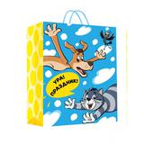 Пакет подарочный МАТОВЫЙ СОЮЗМУЛЬТФИЛЬМ xl, 33,5*45*15см ЧУДО ПРАЗДНИК