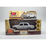 Машина металл ваз-2101 длина 12 см, двери, багаж, инерц, белый, кор. Технопарк